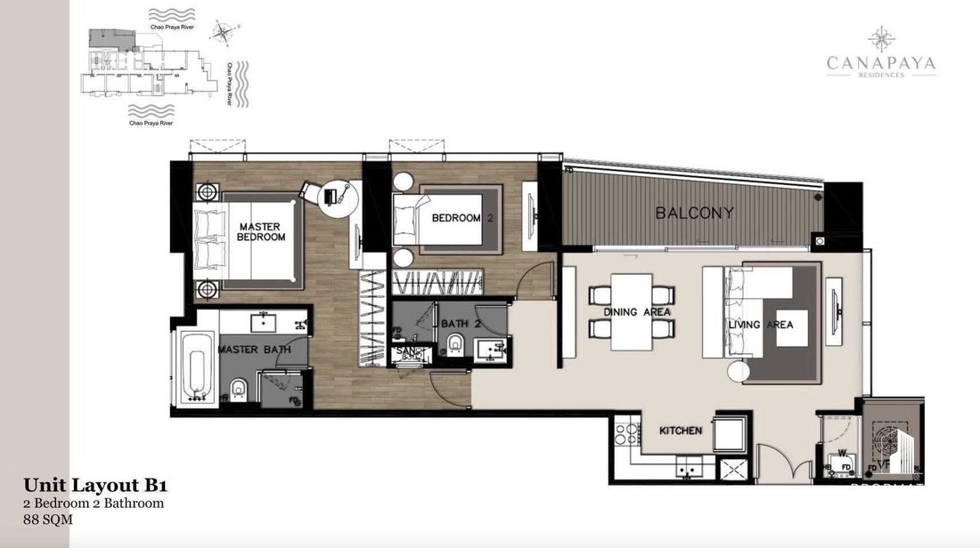 Condo in Bangkok, Bangkok, Thailand 3 - 18686733