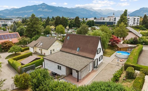 House in Bulle, Fribourg, Switzerland 1