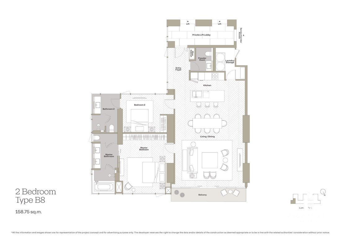 Condo in Bangkok, Bangkok, Thailand 1 - 18686731