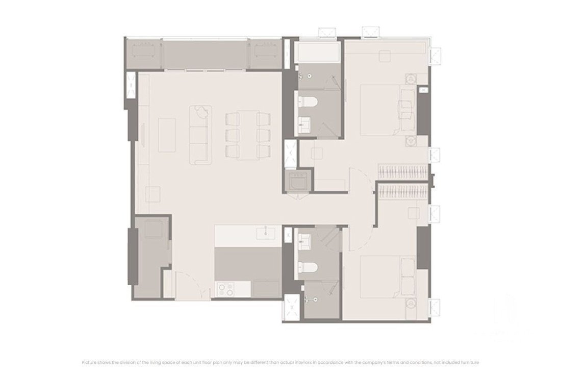 Appartement à Bangkok, Bangkok, Thaïlande 1 - 18686561
