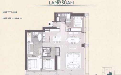 Condo in Bangkok, Bangkok, Thailand 1