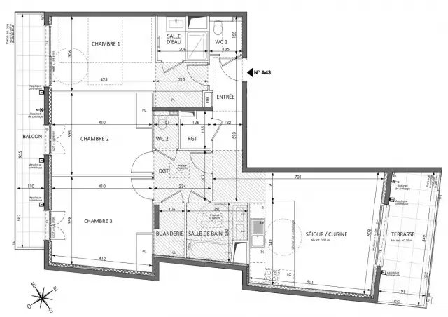 Apartamento en Supérieur, Beausoleil, Francia 5 - 15405022