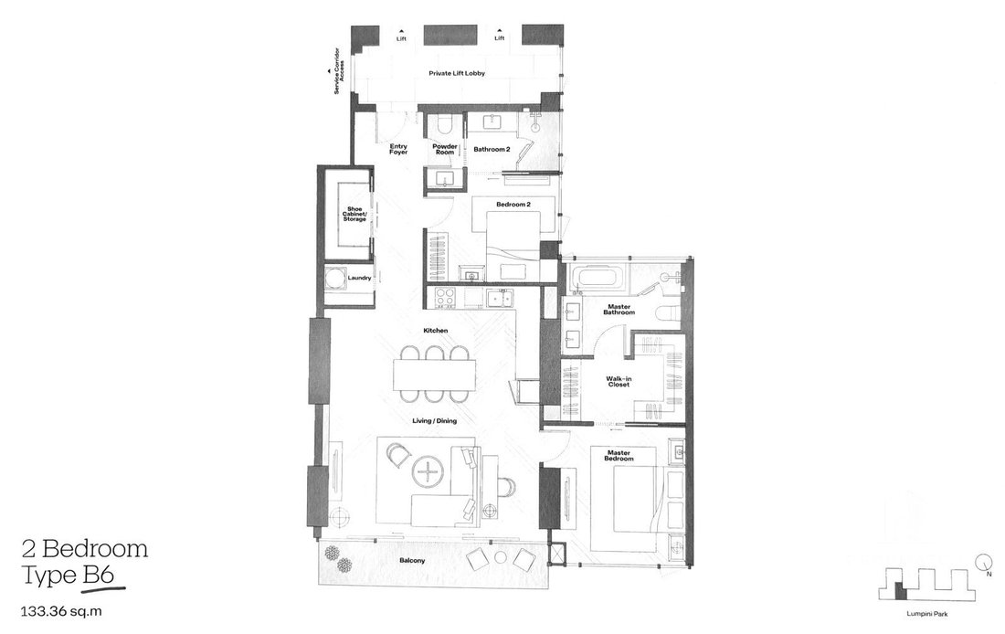 Condo in Bangkok, Bangkok, Thailand 1 - 18686765