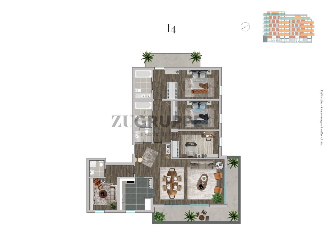 Apartment in Gloria e Vera Cruz, Aveiro District, Portugal 2 - 18691263