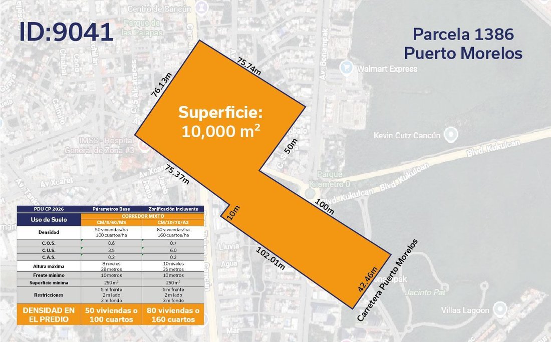 Land in Puerto Morelos, Quintana Roo, Mexico 1 - 18689001