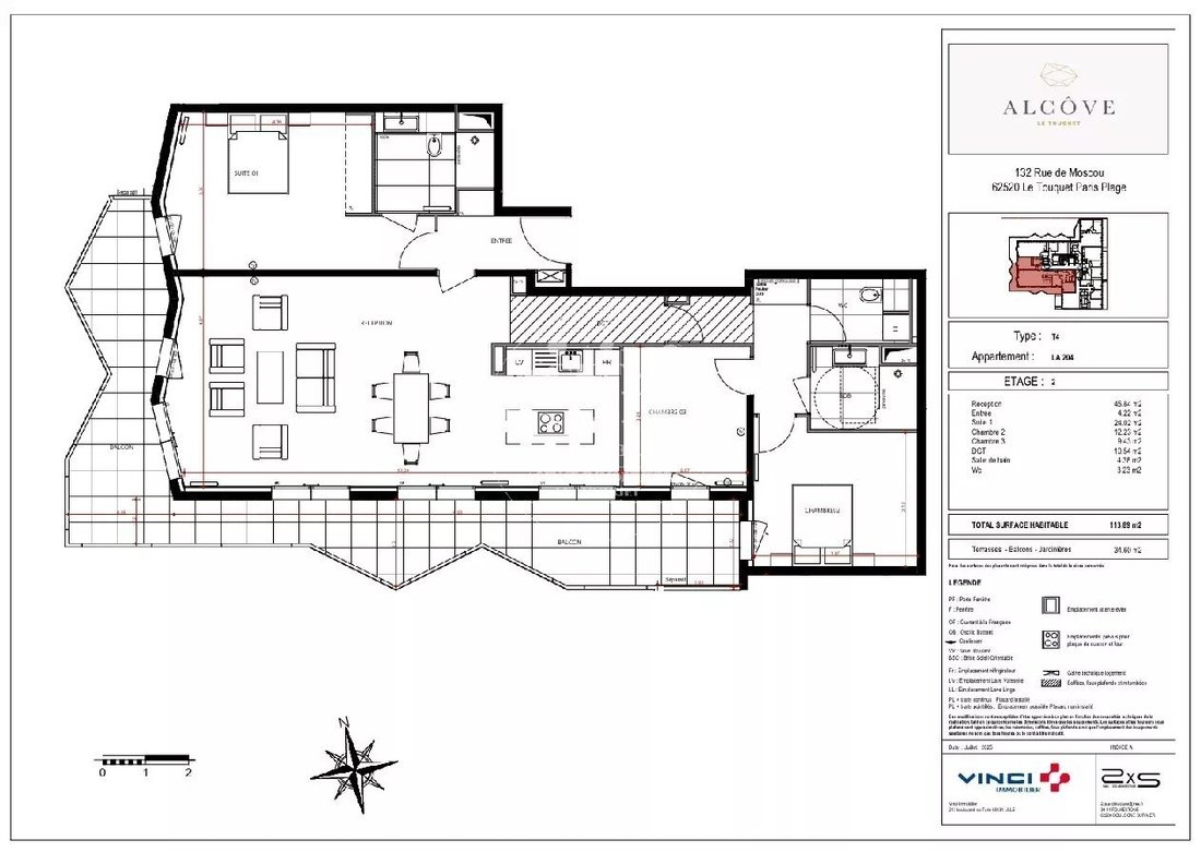 Apartamento en Litoral, Le Touquet-Paris-Plage, Francia 1 - 13011499