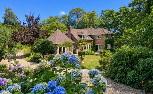 House in Stapehill, Colehill, England 1