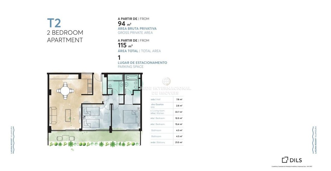 Apartment in Vilamoura, Quarteira, Algarve 2 - 17510015
