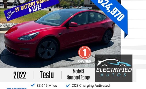 2022 Tesla Model 3 Standard Sedan 4D in Joplin, MO, United States 1