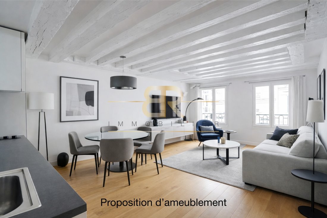 Apartment in Palais Royal, Paris 1er Arrondissement, Paris 3 - 18699063