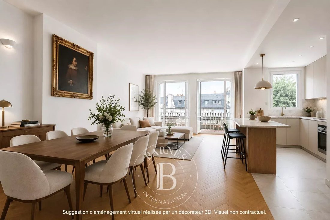 Apartment in Ternes-Maillot, Paris 17e Arrondissement, Paris 3 - 18695914