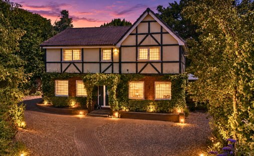House in Calderstones Park, Liverpool, England 1