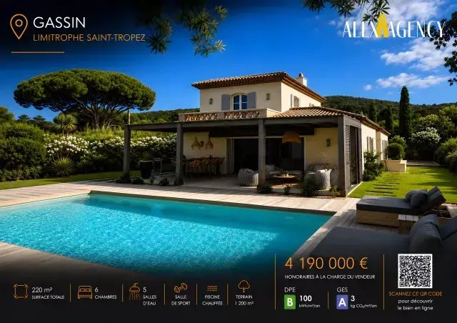 Villa in Gassin, Provence-Alpes-Côte d'Azur, France 1 - 18306526