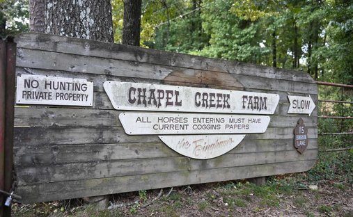 Corps de ferme à De Queen, Arkansas, États-Unis 1