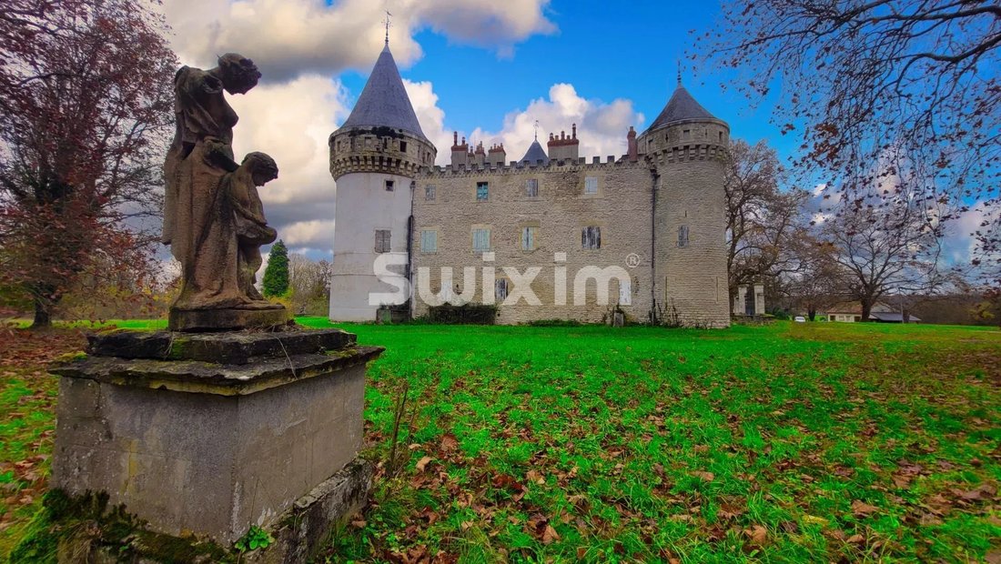 Castle in Saint Genest-La Butte, Nevers, France 1 - 18696022