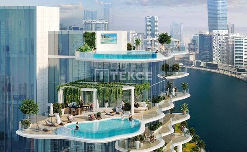 Appartamento in Business Bay, Emirato di Dubai, Emirati Arabi Uniti 1