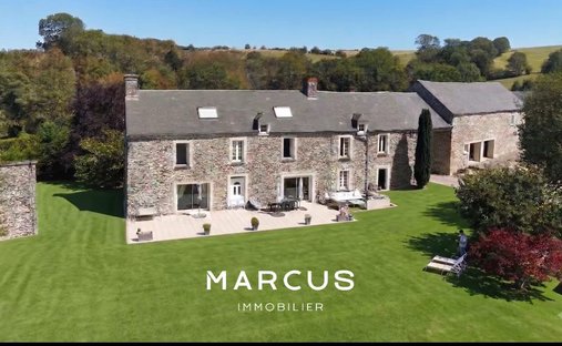 House in Malherbe-sur-Ajon, Normandy, France 1
