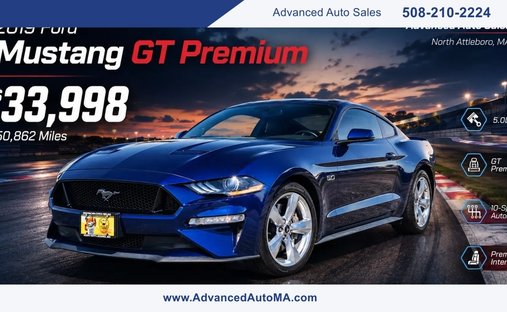 2019 Ford Mustang GT Premium Coupe 2D in North attleboro, MA, United States 1
