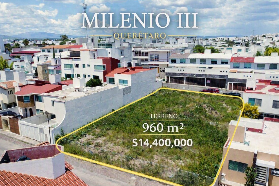 Land in Santiago de Querétaro, Querétaro, Mexico 1 - 18714047