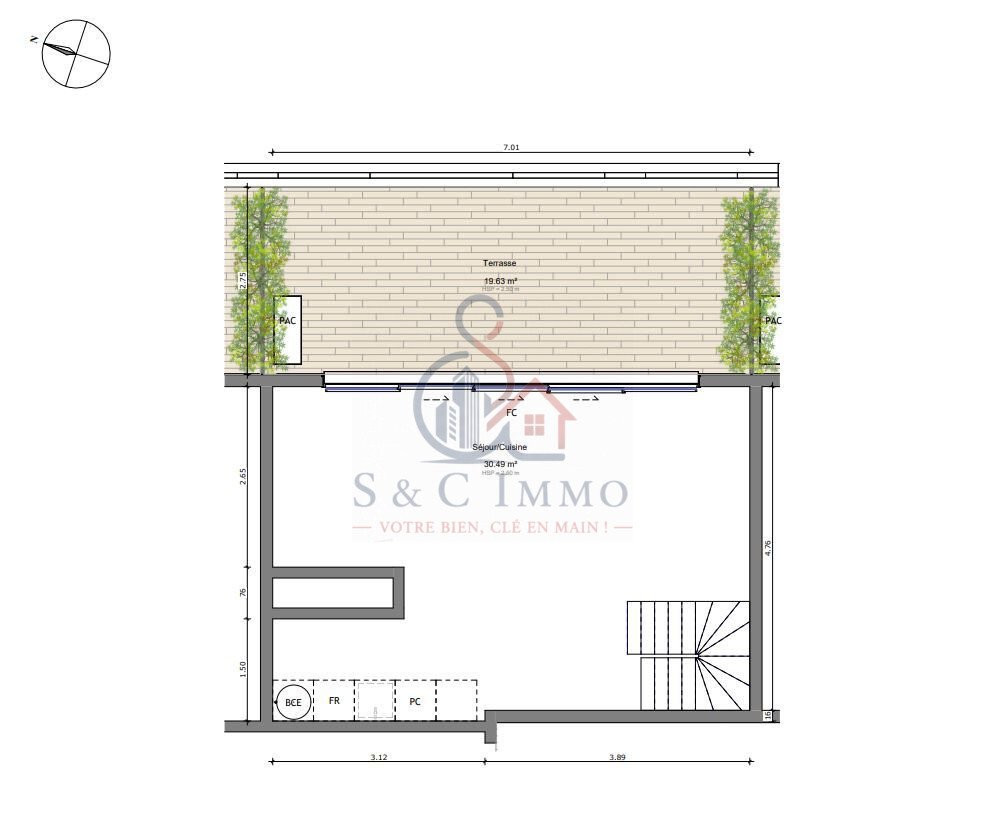 Apartment in Beau Site-Pommerets-Binelles, Sevres, France 3 - 18712767