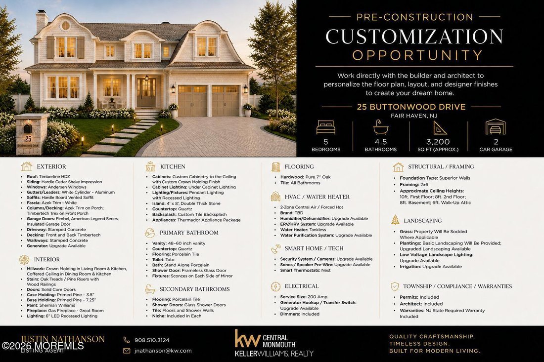 Casa a Fair Haven, New Jersey, Stati Uniti 2 - 18379243