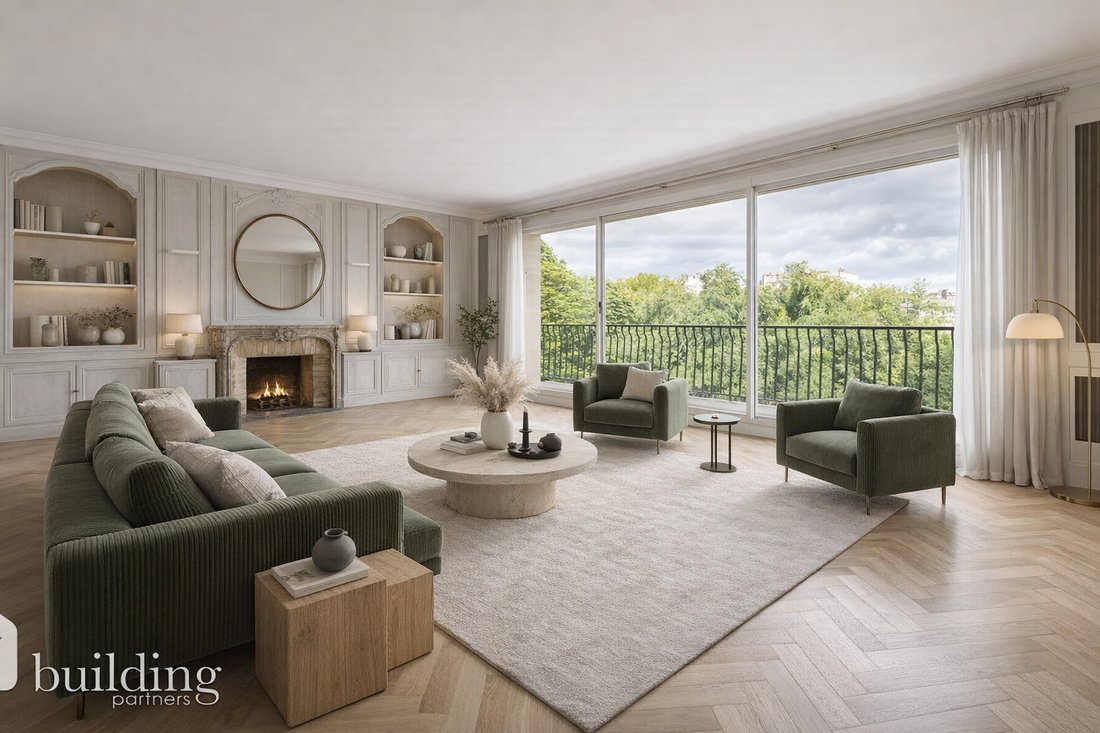 Apartment in Bois de Boulogne, Paris 16e Arrondissement, Paris 1 - 18710463