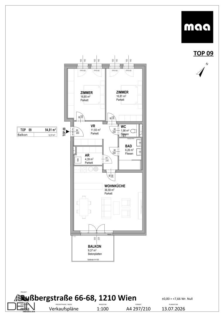 Apartamento en Viena, Viena, Austria 5 - 18713448