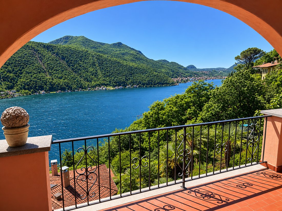 Apartment in Vico Morcote, Ticino, Switzerland 1 - 18703079