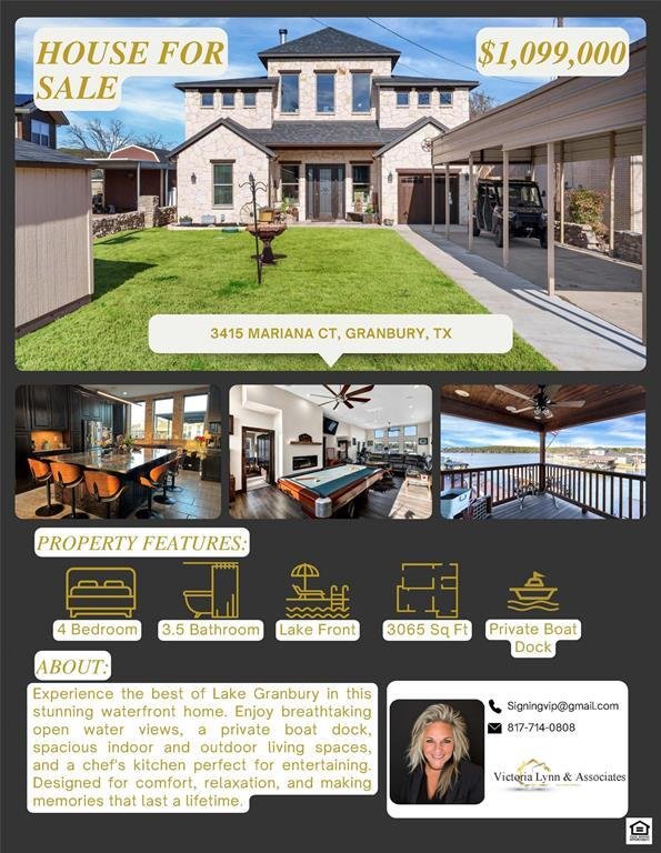 Casa a Granbury, Texas, Stati Uniti 1 - 16823749