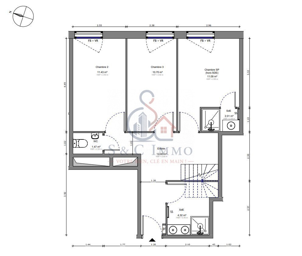 Apartment in Beau Site-Pommerets-Binelles, Sevres, France 2 - 18712767