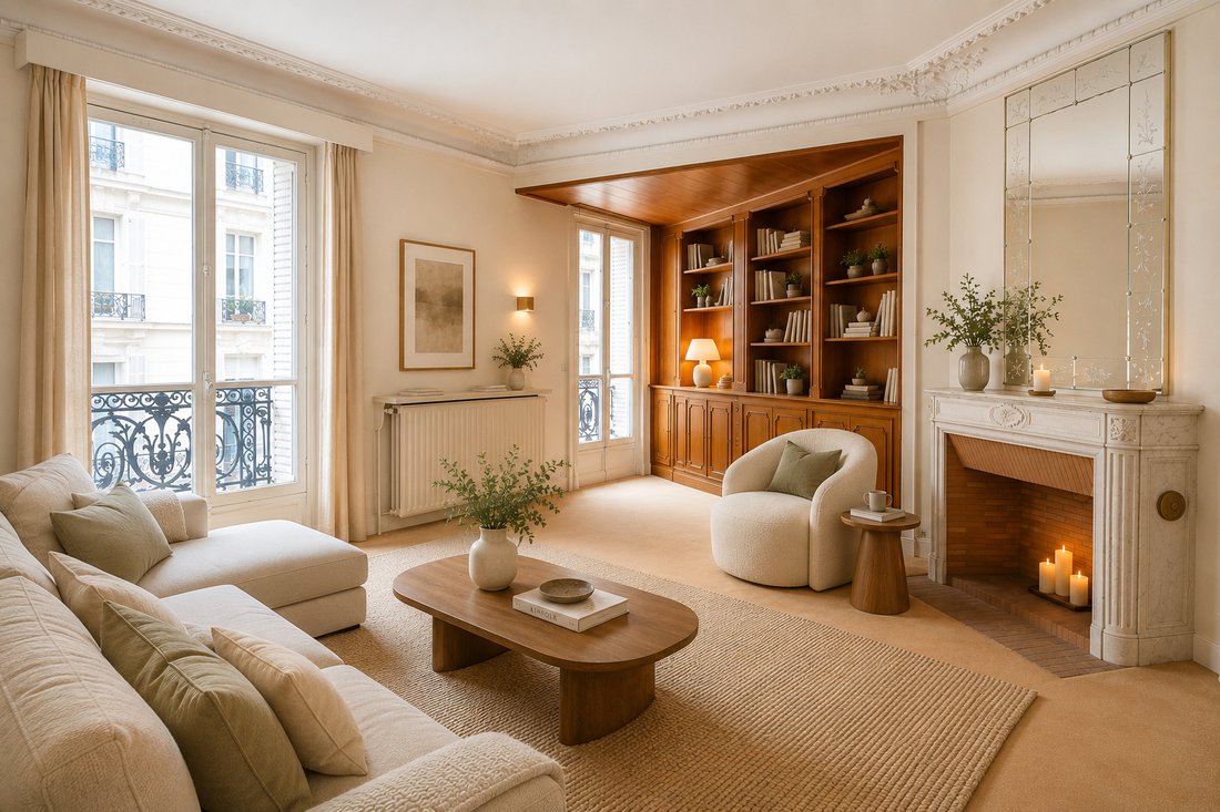 Apartment in Hoche-Friedland, Paris 8e Arrondissement, Paris 1 - 18713552