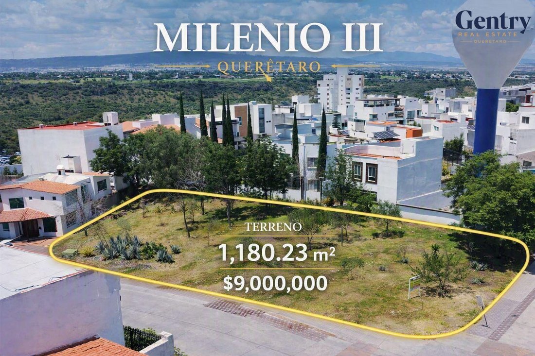 Terreno a Santiago de Querétaro, Querétaro, Messico 1 - 18131252