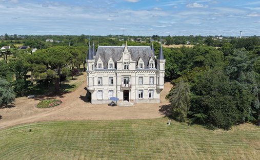Castle in Ingrandes-le-Fresne-sur-Loire, Pays de la Loire, France 1