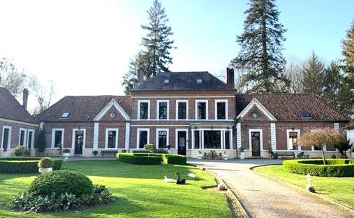 Castello a Montreuil-sur-Mer, Alta Francia, Francia 1