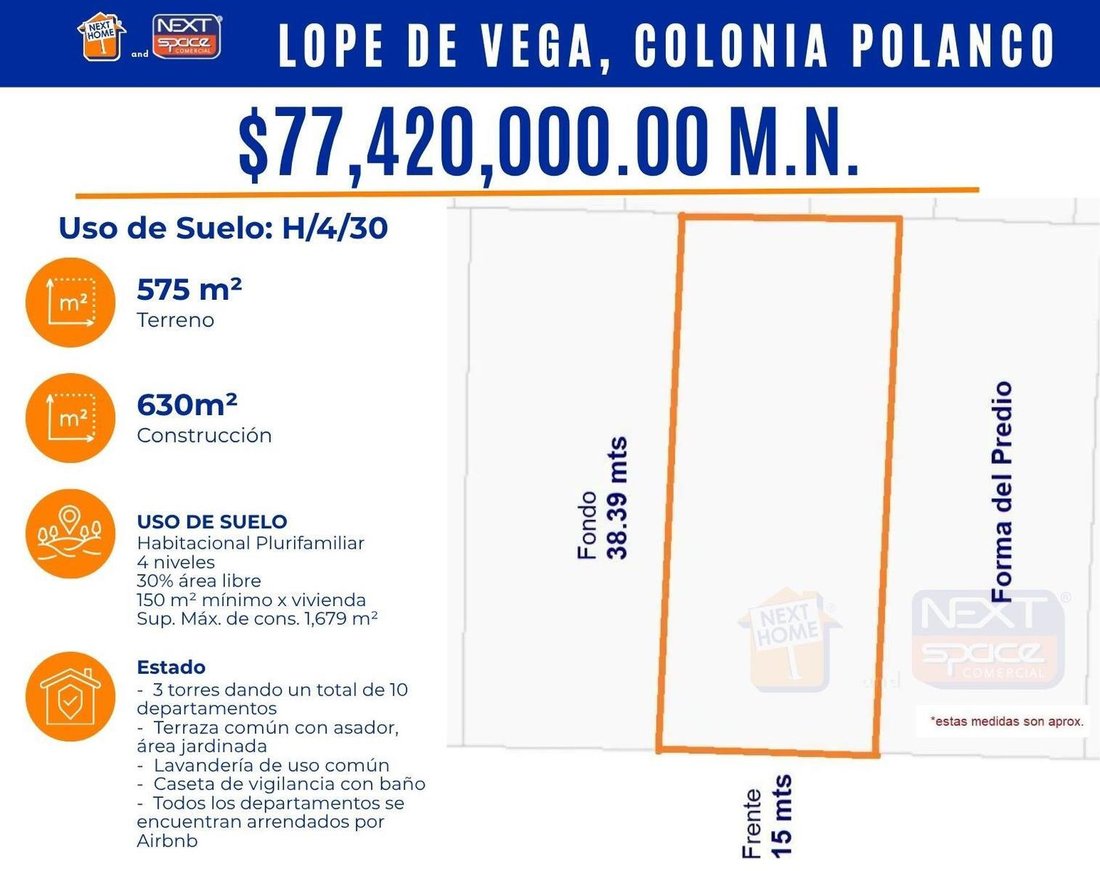Land in Mexico City, Mexico 1 - 18710829