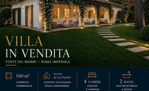 Villa a Roma Imperiale, Forte dei Marmi, Toscana 1