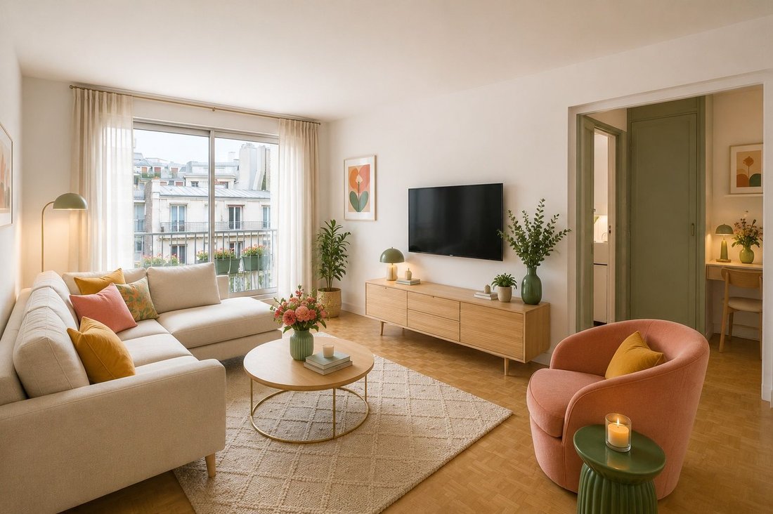 Wohnung in Sankt Lambert, Paris 15e Arrondissement, Paris 1 - 18711849