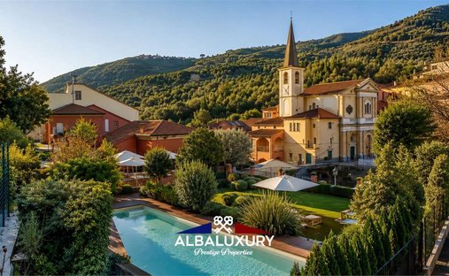 Villa in Borgomaro, Liguria, Italy 1