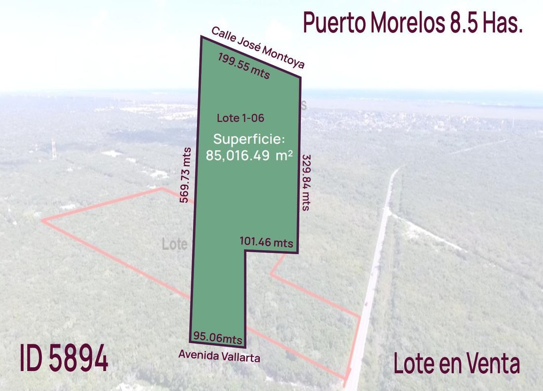 Land in Puerto Morelos, Quintana Roo, Mexico 3 - 18704155