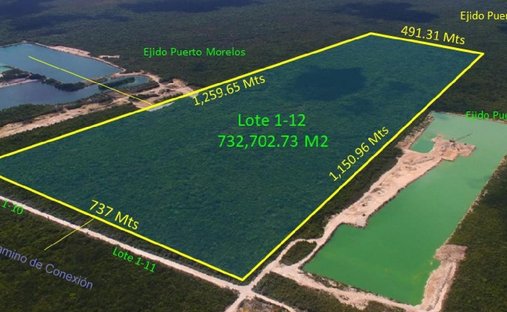 Land in Puerto Morelos, Quintana Roo, Mexico 1