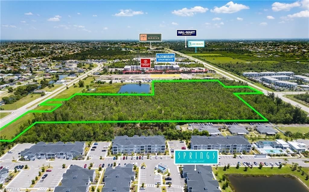 Terrain en Cape Coral, Floride, États-Unis 3 - 18715243