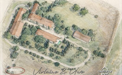 Farm Ranch in Arrondissement of Carcassonne, Occitania, France 1