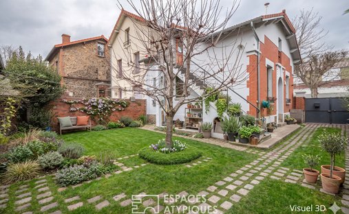 Villa à Balzac-Moulin Neuf, La Courneuve, France 1