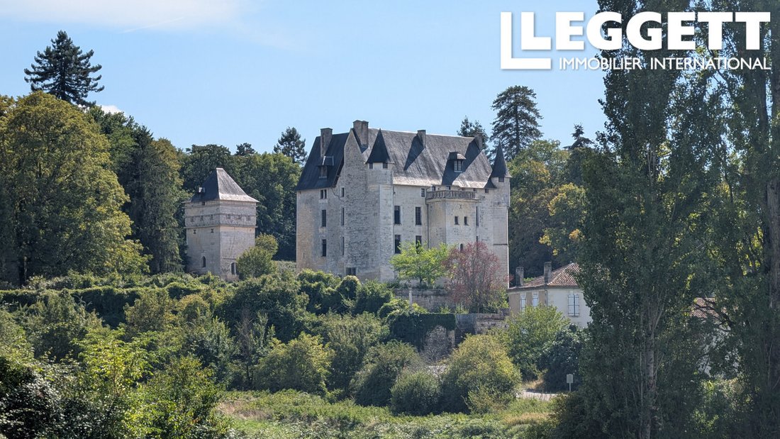 Castle in Vouzan, Nouvelle-Aquitaine, France 1 - 17320192