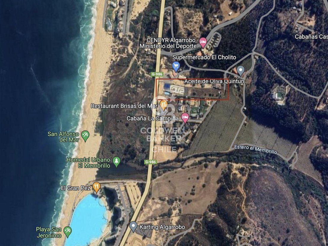 Terreno a Algarrobo, Valparaíso, Cile 3 - 18717821