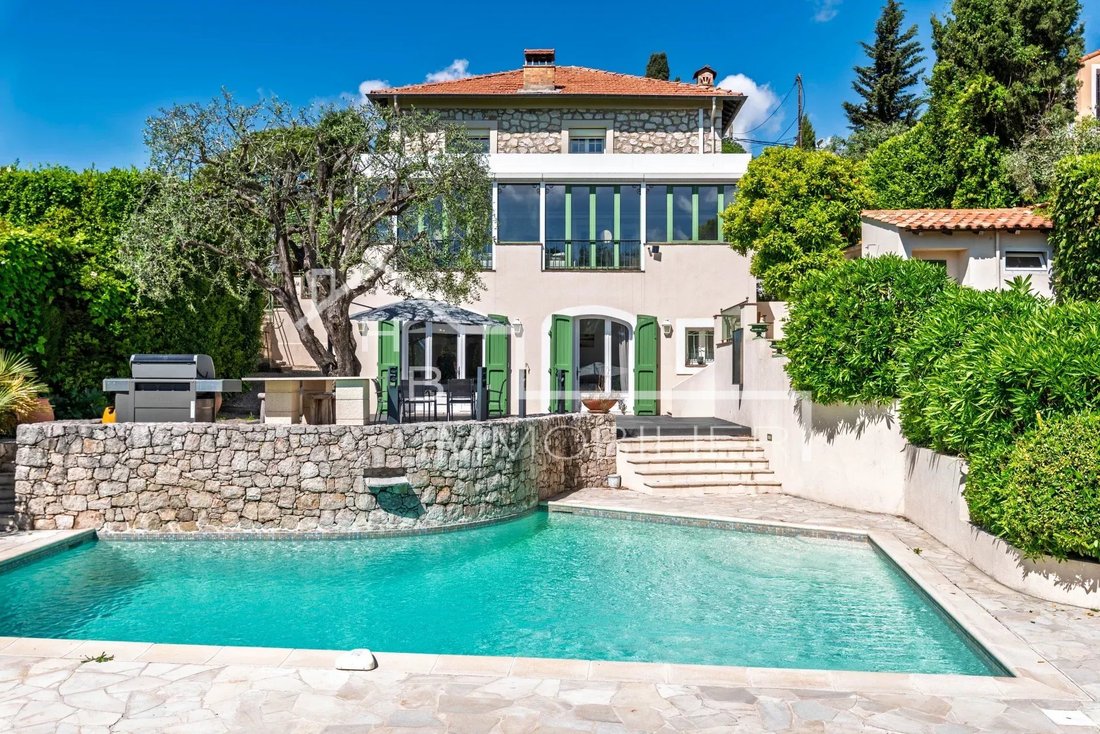 Villa in Saint Jean-Les Vallières, Cagnes-sur-Mer, France 2 - 18716944