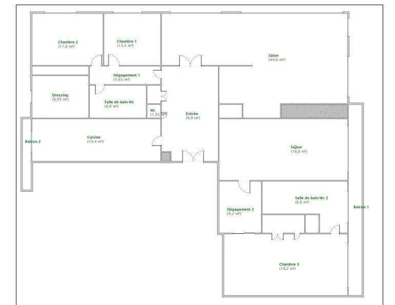 Apartamento en Bois de Boulogne, Paris 16e Arrondissement, París 1 - 18082177