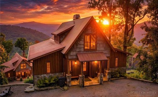 Maison à Banner Elk, Caroline du Nord, États-Unis 1