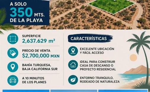 Terreno a Agua Amarga, Bassa California del Sud, Messico 1