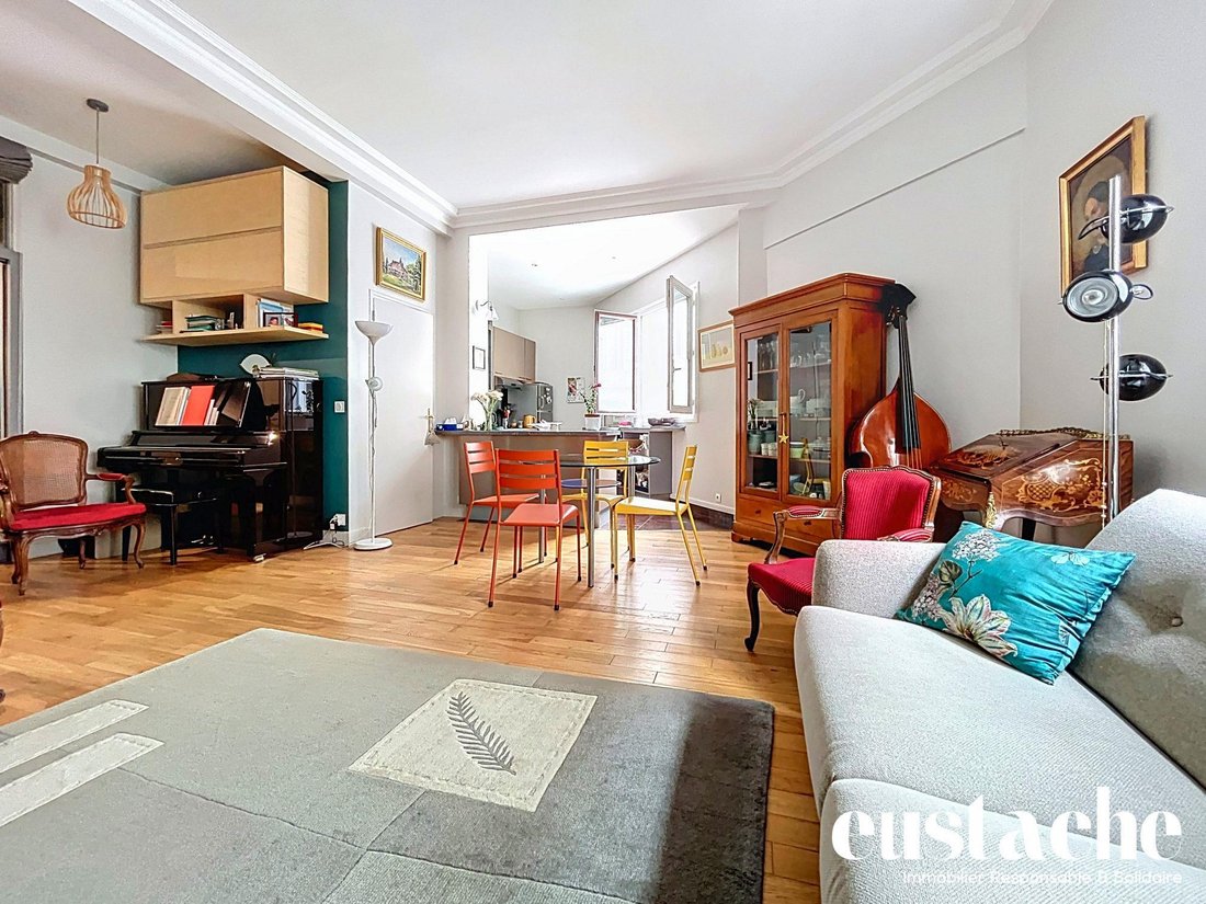 Apartamento en Gambetta, Paris 20e Arrondissement, París 1 - 18720123